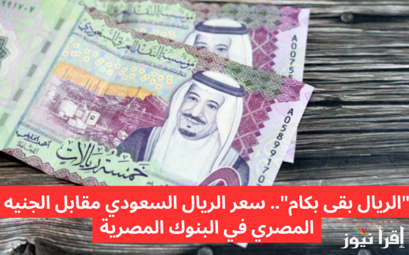 تحديث اخير.. سعر الريال السعودي اليوم الاربعاء 18 سبتمبر 2024 في السوق السوداء وجميع البنوك المصرية