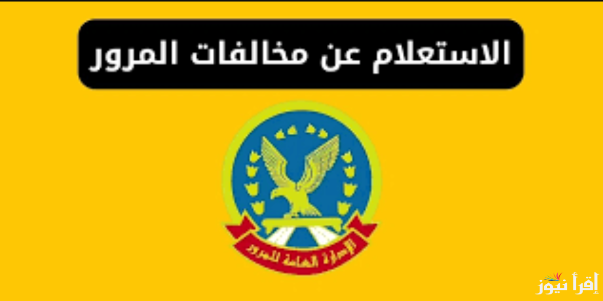 رابط الاستعلام عن مخالفات المرور 2024 عبر موقع النيابة العامة ppo.gov.eg وكيفية سدادها والتظلم عليها