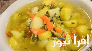 حضريها لصغارك … طريقة عمل شوربة اللحم بالخضار