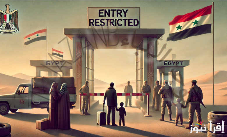 حقيقة قرار مصر بإيقاف دخول السوريين والرئيس السيسي يؤكد علي وحده وسلامة الأراضي السورية