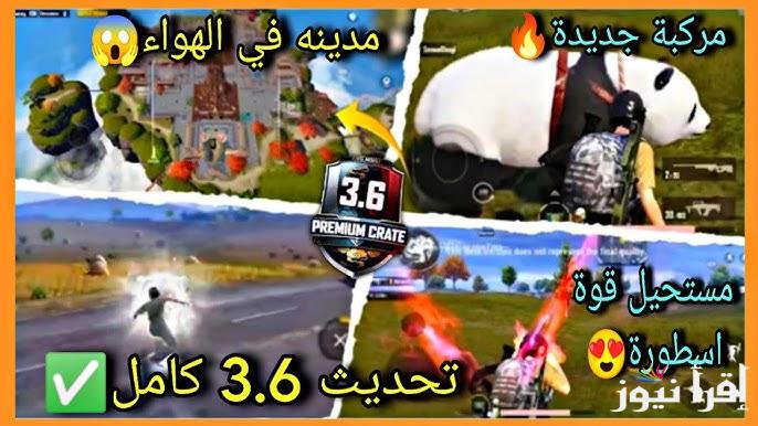 “مود الباندا” خطوات تحميل تحديث ببجي موبايل pubg mobile 3.6 الجديد 2024 علي جميع الأجهزة الاندرويد والايفون