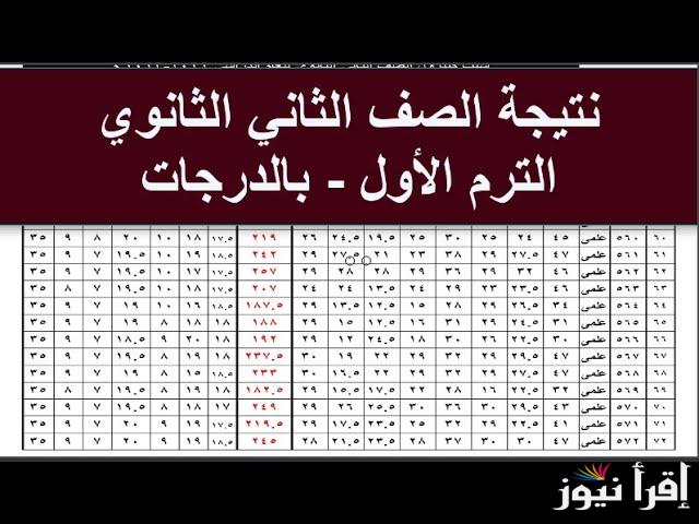 ‎رابط نتيجه الصف الثاني الثانوي برقم الجلوس moe.gov.eg وبعض التعليمات للحصول علي النتيجة بسرعة وفقا لوزارة التربية والتعليم في مصر