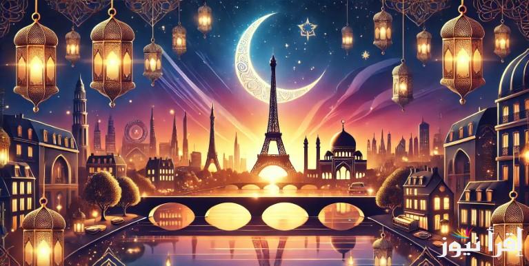 “كل عام وانتم طيبين” امساكية شهر رمضان فرنسا 2025 وأفضل الأدعية للشهر الكريم