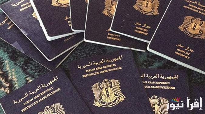 لينك منصة إنجز السورية لحجز جواز السفر إلكترونيًا 2025 عبر الموقع الرسمي syria-visa.sy