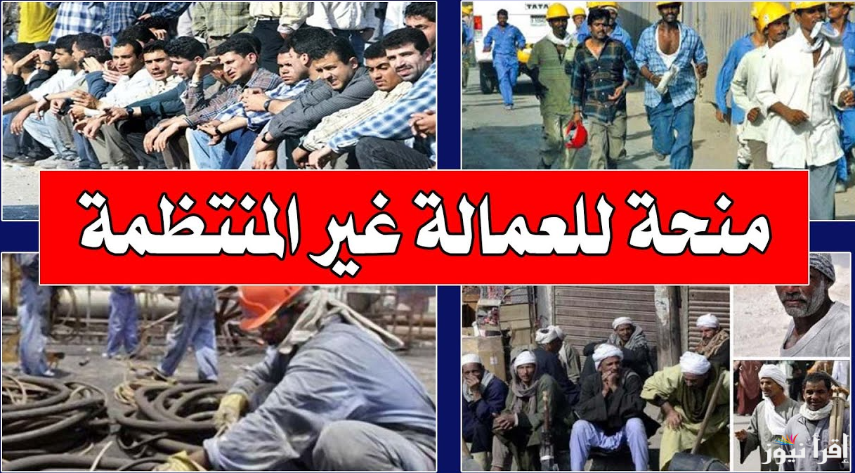 “متي” موعد صرف منحة العمالة الغير منتظمة 2025 بمناسبة رمضان وخطوات التقديم عبر موقع وزارة القوي العاملة