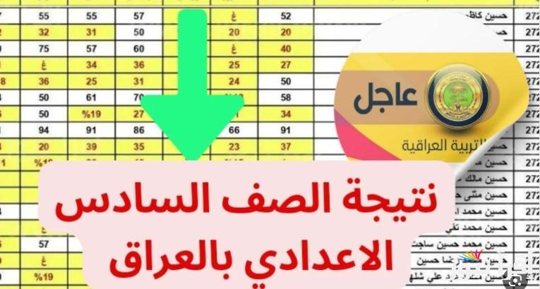 بالرقم الامتحاني .. نتائج السادس الاعدادي الدور الأول 2025 عبر موقع وزارة التربية العراقية epedu.gov.iq فور ظهورها