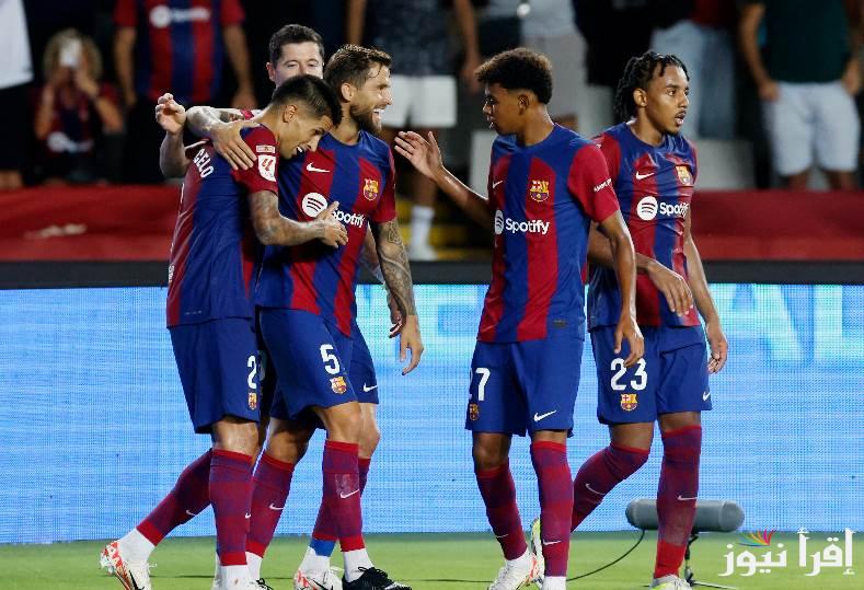تشكيلة برشلونة امام اوساسونا اليوم الخميس 27 مارس 2025 في الدوري الإسباني