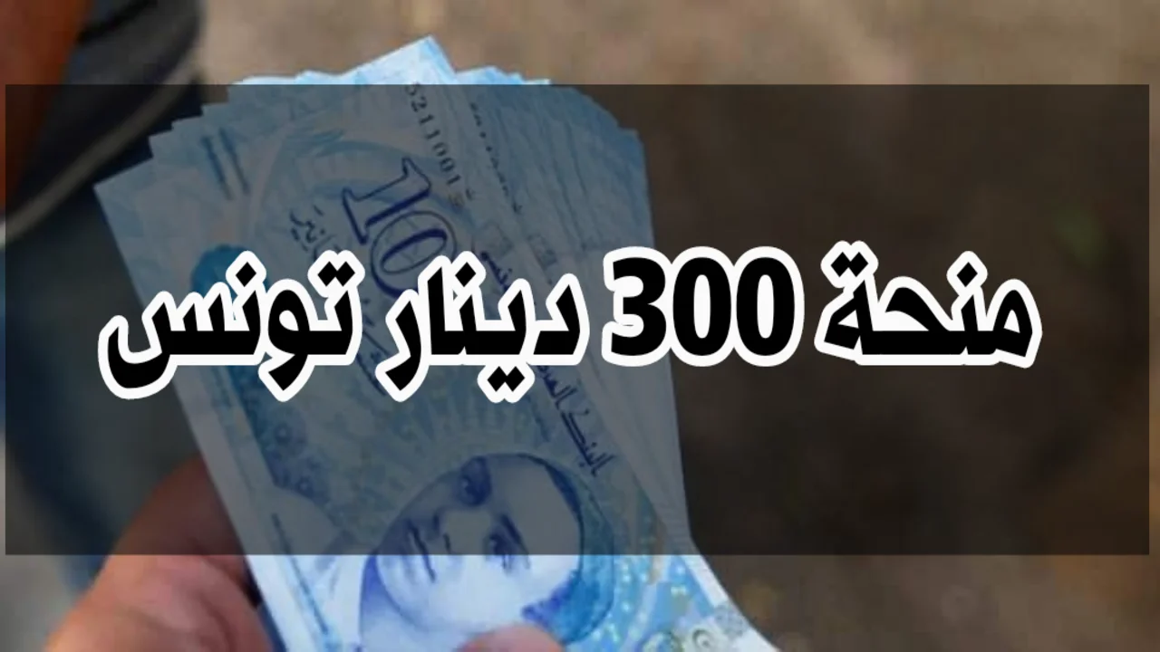 كيفاش التسجيل في منحة 300 دينار تونس 2025 وزارة الشؤون الاجتماعية والفئات المستحقة