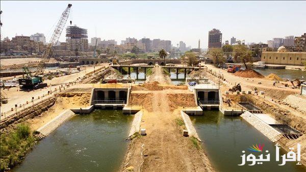 وزير الري يتابع تنفيذ مشروع قناطر ديروط الجديدة بنسبة 79%