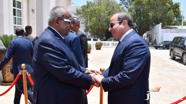 الرئيس السيسي ورئيس جيبوتي يوقعان اتفاقيات ومذكرات تفاهم