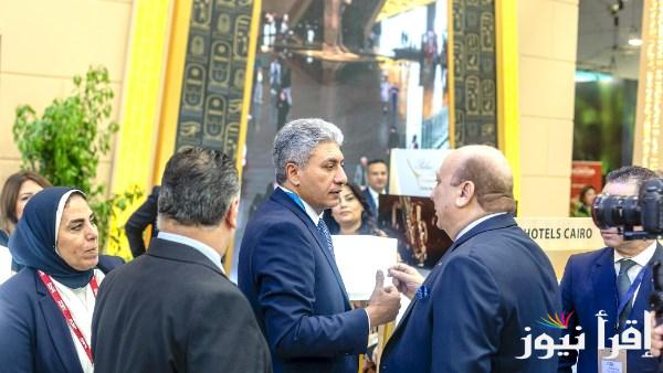 وزير السياحة والآثار يزور الجناح المصري في معرض سوق السفر العربي
