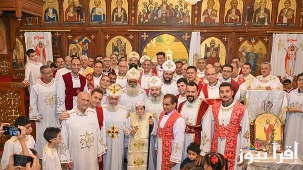تعيين شمامسة جدد في أخميم بيد الأنبا بسادة