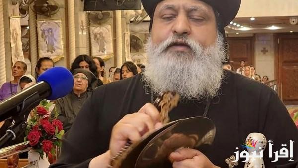 التسبحة الشهرية في إيبارشية حلوان بحضور الأنبا ميخائيل