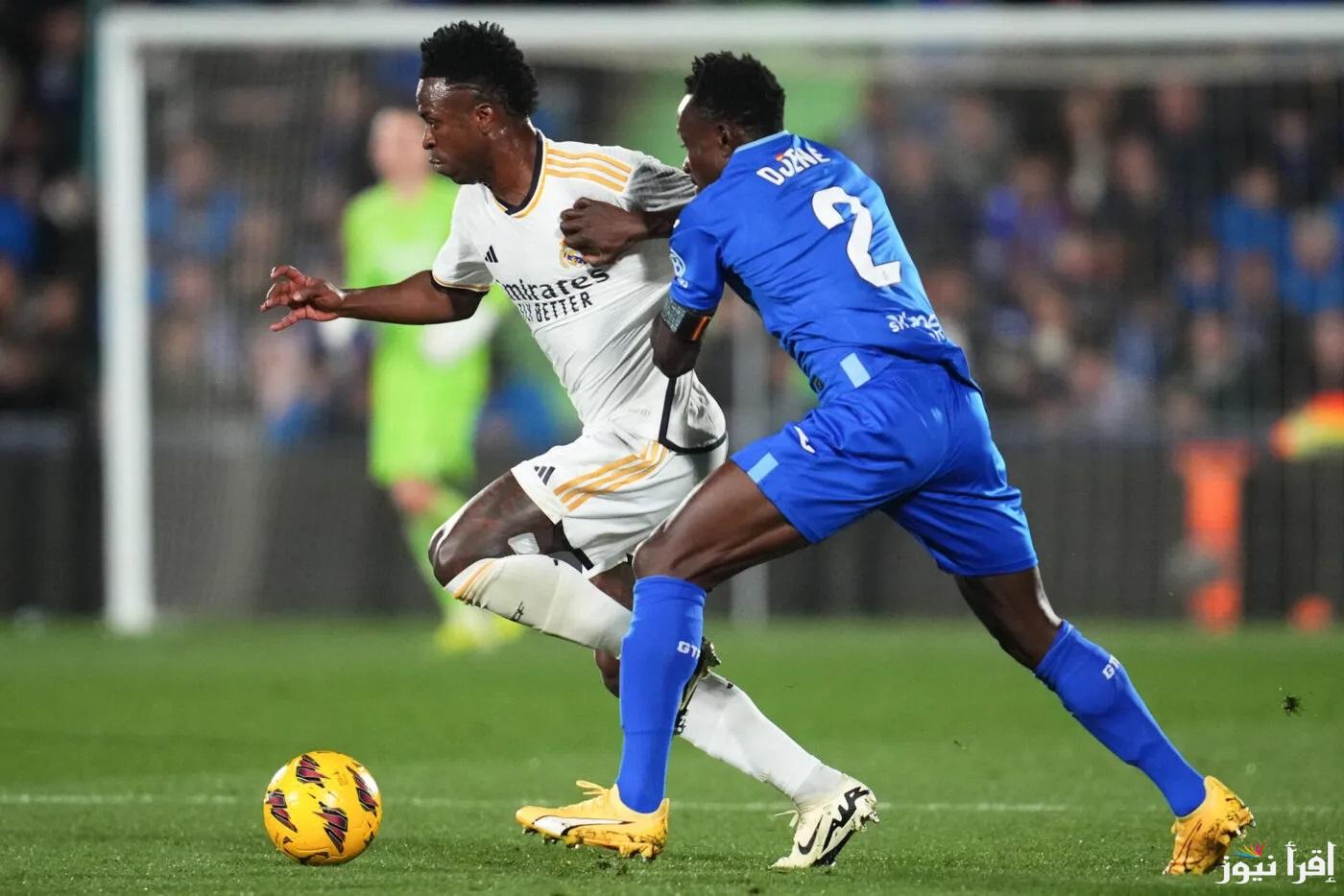 نتيجة مباراة ريال مدريد وخيتافي اليوم تويتر مجانا في الدوري الاسباني