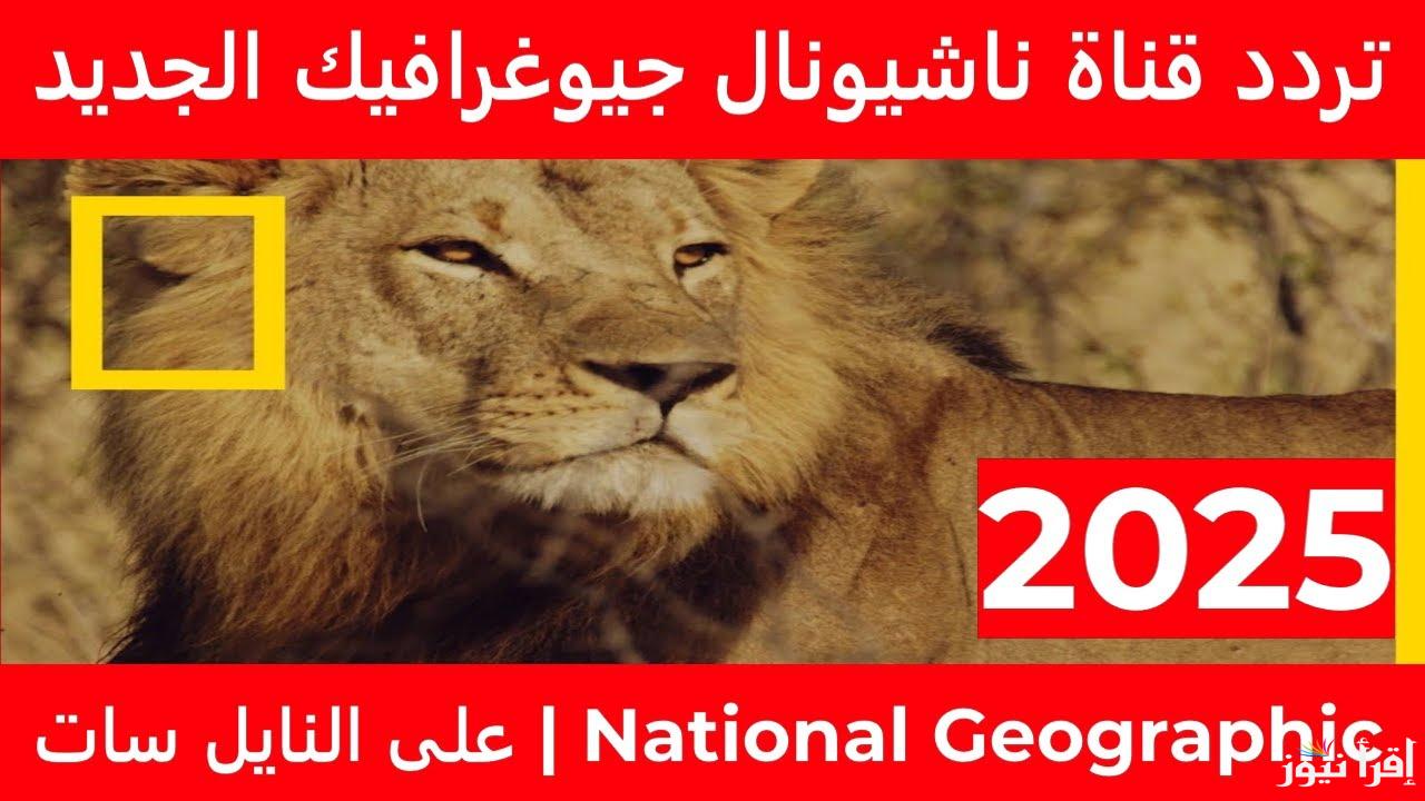 ” الحياة البرية ” تردد قناة ناشيونال جيوغرافيك نايل سات 2025 وخطوات ضبط القناة علي الرسيفر