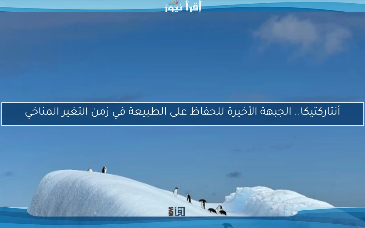 أنتاركتيكا.. الجبهة الأخيرة للحفاظ على الطبيعة في زمن التغير المناخي
