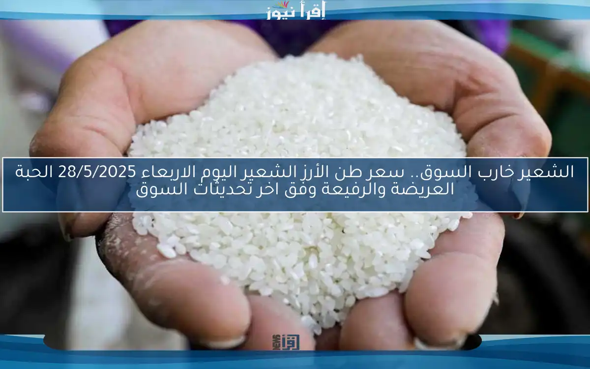 الشعير خارب السوق.. سعر طن الأرز الشعير اليوم الاربعاء 28/5/2025 الحبة العريضة والرفيعة وفق اخر تحديثات السوق