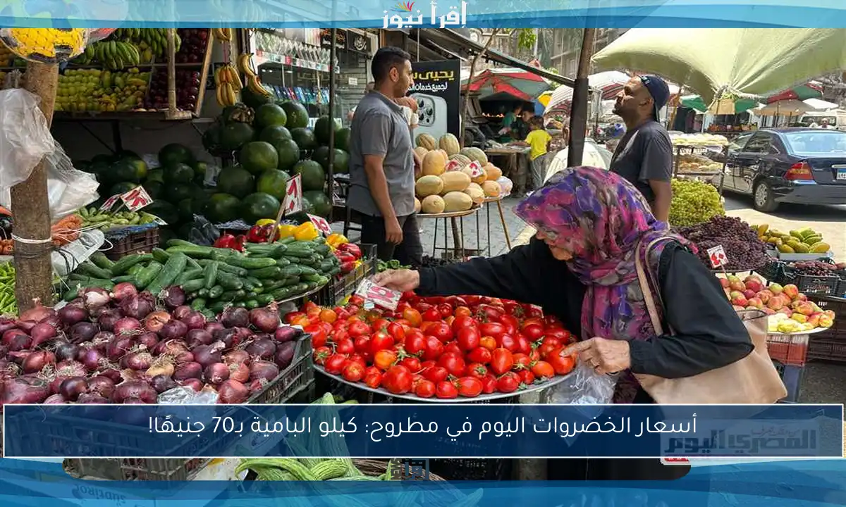 أسعار الخضروات اليوم في مطروح: كيلو البامية بـ70 جنيهًا!