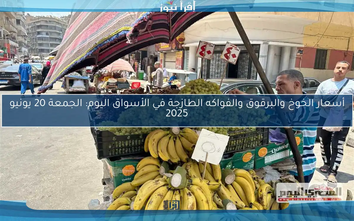 أسعار الخوخ والبرقوق والفواكه الطازجة في الأسواق اليوم: الجمعة 20 يونيو 2025