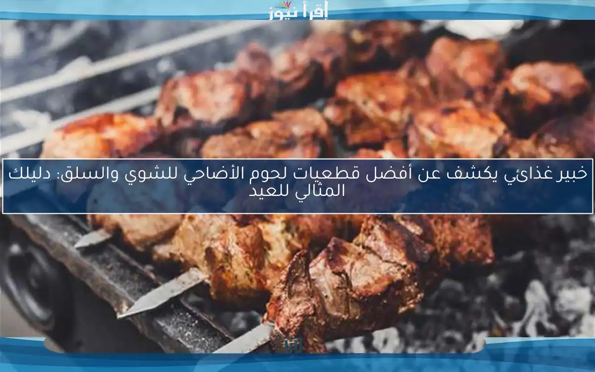 خبير غذائي يكشف عن أفضل قطعيات لحوم الأضاحي للشوي والسلق: دليلك المثالي للعيد