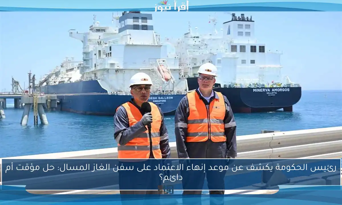 رئيس الحكومة يكشف عن موعد إنهاء الاعتماد على سفن الغاز المسال: حل مؤقت أم دائم؟