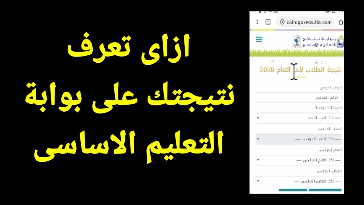 natigatk رابط بوابة التعليم الاساسي نتيجة الصف الرابع الابتدائي بالرقم القومي 2025 الترم الثاني eduserv.cairo.gov.eg برقم الجلوس