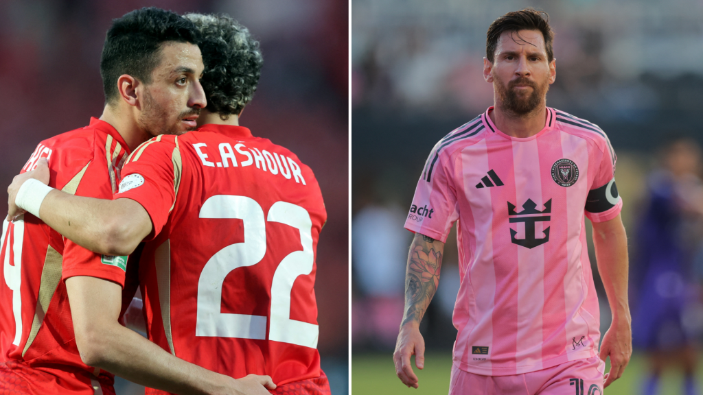 يــوتيوب 4k.. مباراة انتر ميامي والاهلي في المباراة الافتتاحية لكأس العالم