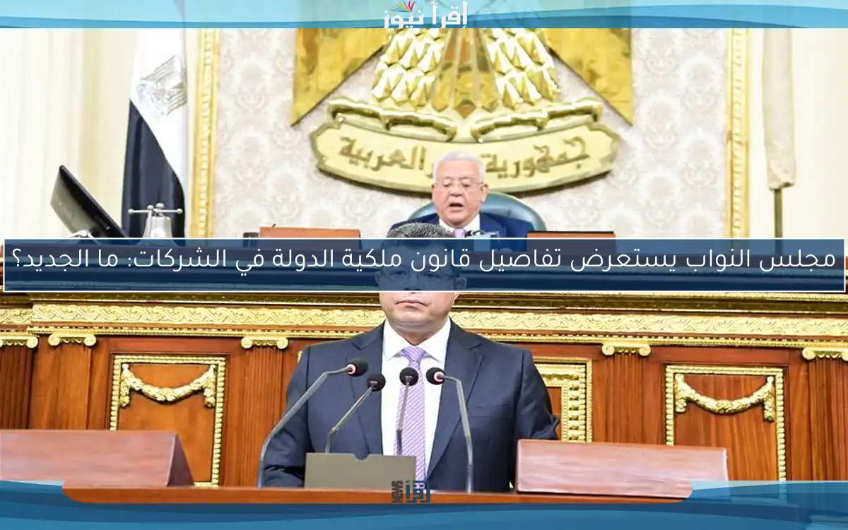 مجلس النواب يستعرض تفاصيل قانون ملكية الدولة في الشركات: ما الجديد؟