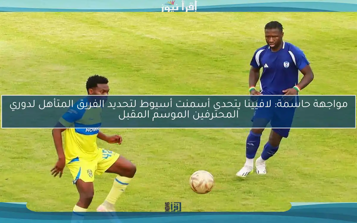 مواجهة حاسمة: لافيينا يتحدى أسمنت أسيوط لتحديد الفريق المتأهل لدوري المحترفين الموسم المقبل